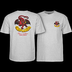 Powell Peralta Steve Caballero Dragon II T-shirt - Athletic Heather Gray