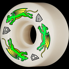 Powell Peralta Dragon Formula Nano Rats Skateboard Wheels 54mm x 34mm 97A 4pk