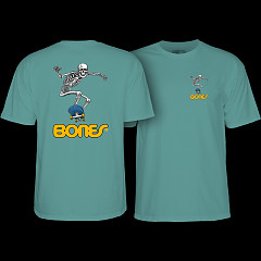Powell Peralta Sk8board Skeleton T-Shirt Aquatic