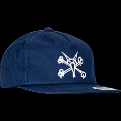 Powell Peralta Vato Rat Snap Back Cap - Navy