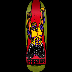 Powell Peralta Mike Frazier Yellow Man 2 Reissue Skateboard Deck Green - 9.5 x 32