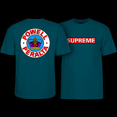 Powell Peralta Supreme T-Shirt Midnight Teal