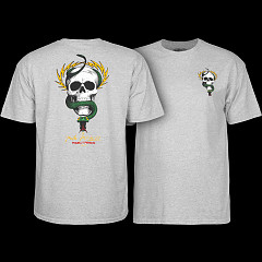 Powell Peralta Mike McGill Skull & Snake T-shirt - Gray