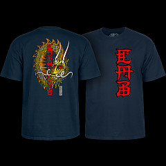 Powell Peralta Steve Caballero Ban This Dragon T-Shirt Navy