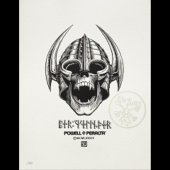 Powell Peralta Welinder Nordic Skull Art Giclee Print 11 x 14