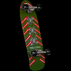 Powell Peralta OG Rat Bones Skateboard Assembly - Olive Green 10.0 265 SPO