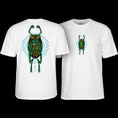 Powell Peralta Mike Vallely Bug T-Shirt White