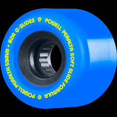 Powell Peralta G-Slides Skateboard Wheels 59mm 82a 4pk Blue