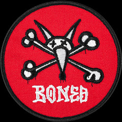 Powell Peralta Vato Rat Patch 3.5"  Red Single