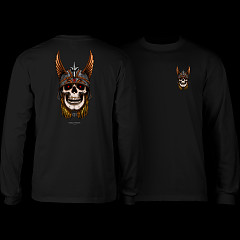Powell Peralta Andy Anderson Skull L/S Shirt - Black