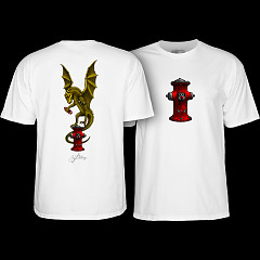 Powell Peralta Andy Anderson Vajra T-Shirt White