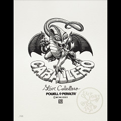 Powell Peralta Caballero Dragon Art Giclee Print 11 x 14