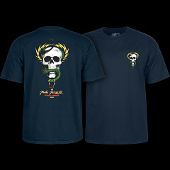 Powell Peralta Mike McGill Skull & Snake  T-shirt - Navy