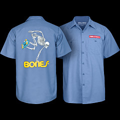 Powell Peralta Winged Ripper Jacket Postal Blue - Powell-Peralta®