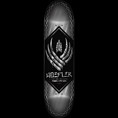 Powell Peralta Pro Kelvin Hoefler Chains FLIGHT® Skateboard Deck Silver Foil - 247 K26 - 8 x 31.45