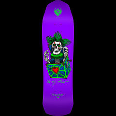 Powell Peralta Pro Chris Hiett Skull FLIGHT Skateboard Deck Purple - 8.5 x 31.20