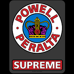 Powell Peralta Supreme OG Sticker 6" Single