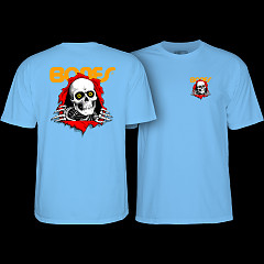 Powell Peralta Ripper Youth T-Shirt Carolina Blue