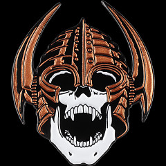 Powell Peralta Welinder Nordic Skull Lapel Pin Copper