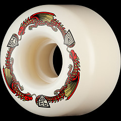Powell Peralta Dragons 93A - V4 Symmetrical Shape - Medium Ride Patch - 54mm x 34mm 93A V4 Skateboard Wheels 4pk