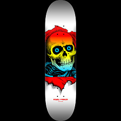 Powell Peralta Isamu Yamamoto Skull Skateboard Deck - Shape 242