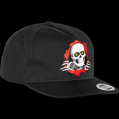Powell Peralta Ripper Snapback Cap Black