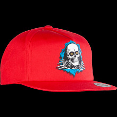 Powell Peralta Ripper Snapback Cap Red