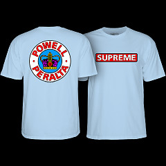 Powell Peralta Supreme T-Shirt Light Blue