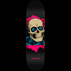 Powell Peralta Ripper Skateboard Deck Pink/ Metallic Gold - Shape