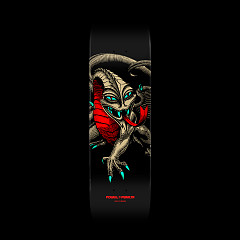 Powell Peralta Caballero Dragon Skateboard Deck Red/Metallic Gold - Shape 308 - 8.75 x 32.33