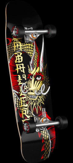 Powell Peralta Steve Caballero Ban This Skateboard Assembly - Gold - 9.265