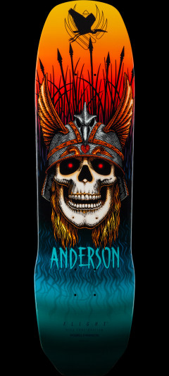 Powell Peralta Pro Andy Anderson Heron FLIGHT® Skateboard Deck - Shape 289 8.45 x 31.8