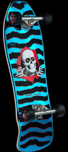 Powell Peralta Gee Gah Ripper Complete Skateboard Blue  - 9.75 x 30