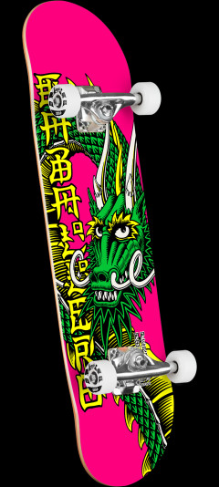 Powell Peralta Cab Ban This Birch Complete Skateboard Pink - 8.25 X 31.95