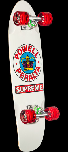 Powell Peralta Sidewalk Surfer Supreme Birch Cruiser Complete Skateboard - 7.75 x 27.20
