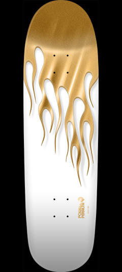 Powell Peralta Hot Rod Flames Reissue Skateboard Deck -  9.375 x 33.875