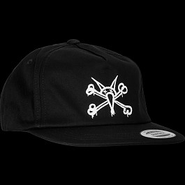 RATS BOMBER CAP（BLACK） Powell Peralta Vato Rat Snap Back Cap - Black - Powell-Peralta®