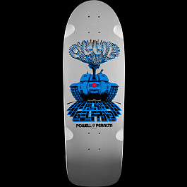 Powell Peralta Alan Gelfand Ollie Tank Skateboard Deck Silver - 10