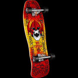 Powell Peralta Welinder Classic Skateboard Assembly - Red/Yellow