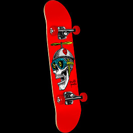 Powell Peralta Prop Head Complete Skateboard Red - 7.5 x 31.375