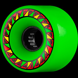 Powell Peralta Primo Skateboard Wheels 69mm 75a 4pk Green - Powell