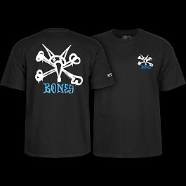 M*r様 POWELL BONES cross bones Tシャツ ブラック Powell Peralta Rat Bones T-shirt - Black - Powell-Peralta®