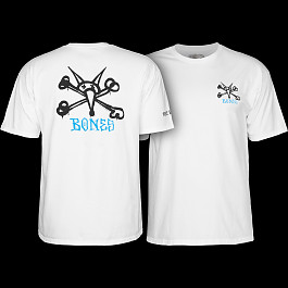 Powell Peralta Rat Bones T-shirt - White - Powell-Peralta®