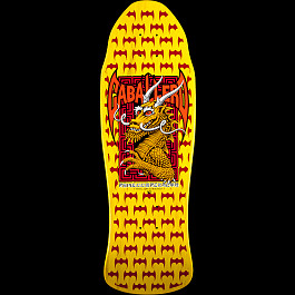 Powell Peralta Caballero Street Skateboard Deck Yellow - 9.625 x