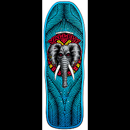 Powell Peralta Mike Vallely Elephant Skateboard Deck - Blue - 10 x