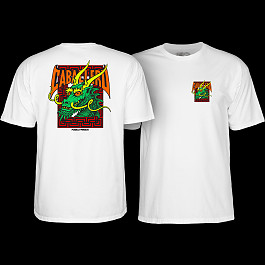 Powell Peralta Steve Caballero Street Dragon T-shirt - White