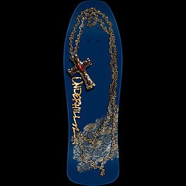 Powell Peralta Ray Underhill Cross Reissue Skateboard Deck Navy