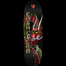 Powell Peralta Cab Ban This FLIGHT® Skateboard Deck Black / Red