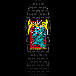 Powell Peralta Steve Caballero Planche de Skateboard Motif Dragon Chinois Marron 25,4 x 76,2 cm
