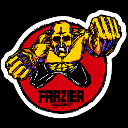 Powell Peralta Mike Frazier Yellow Man Single Sticker - Powell